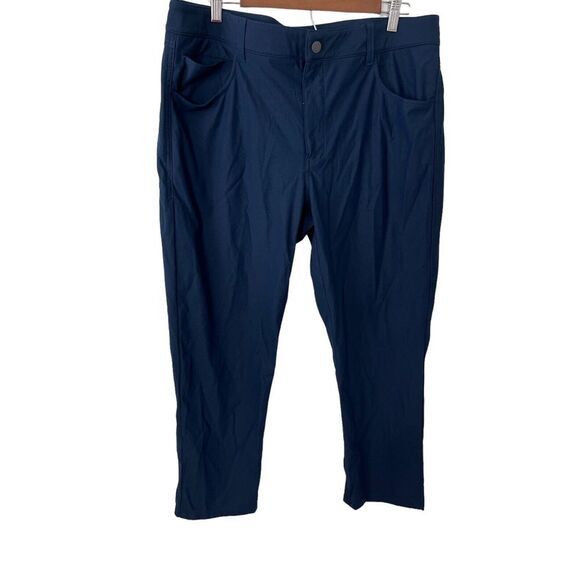 Johnnie-O Cross Country‎ Prep-Formance Pants Color High Tide Mens Size 36Wx26L - Picture 1 of 10